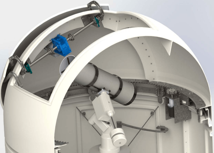 La UNAHUR finalizó la instalación de la cúpula del Observatorio Robótico Argentino en la Antártida