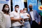 Moreno | Entregaron créditos del programa federal Casa Propia