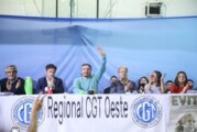 Máximo Kirchner encabezó la asunción de autoridades de la CGT Oeste