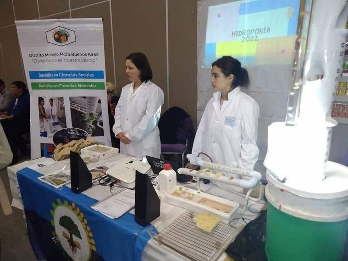 Una Secundaria de Moreno en la Feria Internacional de Ecociencia 2022