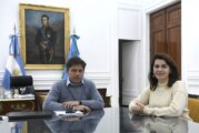 Moreno | Kicillof recibió a Mariel Fernández para analizar la evolución de las obras en el distrito