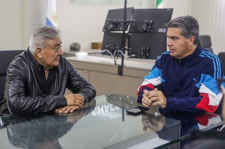 Julio Ledesma se reunió con Jorge Capitanich