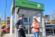 Moreno | Instalan cajeros automáticos del Banco Provincia en Trujui