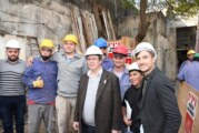 Morón | Bauer y Ghi recorrieron la obra de recuperación de la casa natal de María Elena Walsh