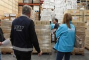 Aduana denunció la importación irregular de guantes de látex y barbijos