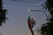 Hurlingham | Continúa el recambio en la luminaria LED de todo el partido