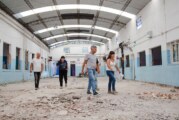 Hurlingham | Zabaleta recorrió las obras de la Escuela Primaria 3 y la Escuela Secundaria 25