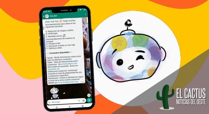 Reducción de daños y consumo responsable: Mandale un whatsapp a ToxiBot