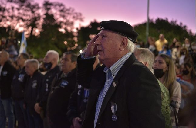 Ituzaingó homenajea a los veteranos a 41 años de la Guerra de Malvinas