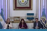 CFK en Santa Cruz: “Es necesario volver a ejercer el amor por la Patria”