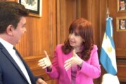 La Matanza | Cristina Kirchner se reunió con Fernando Espinoza en el Senado