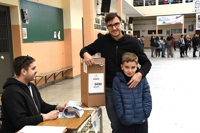 #PASO2023 | Votó Lucas Ghi: “Sabemos que falta mucho y nos hacemos cargo de esa agenda”