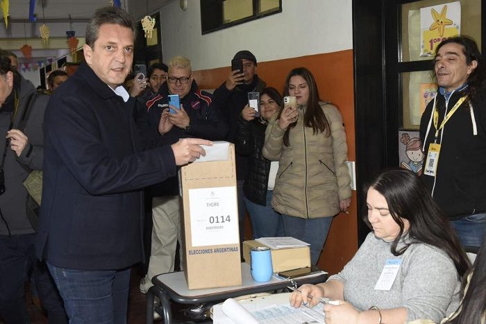 #PASO2023 | Sergio Massa: “Es importante que la gente vote y participe”
