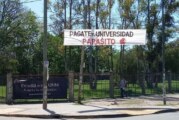 La UNM amaneció con pasacalles libertarios: “Pagate tu universidad, parásito”
