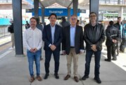 #TrenSarmiento | Marinucci y Descalzo reinauguraron la estación de Ituzaingó