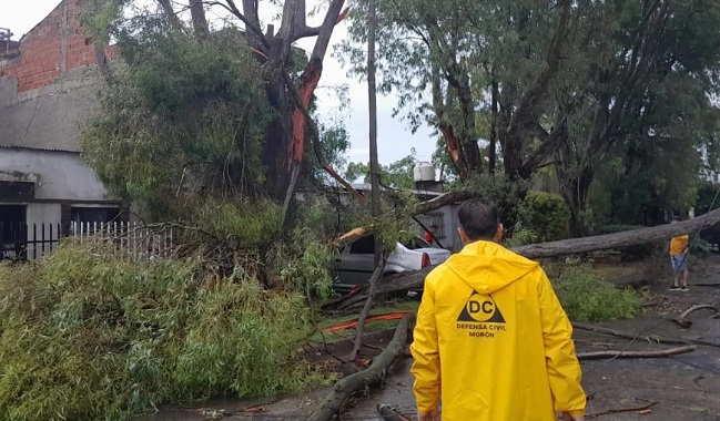 Las consecuencias tras el temporal en el oeste