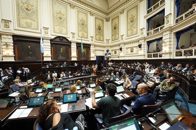 La Cámara de Diputados bonaerense realizó la primera sesión extraordinaria del año