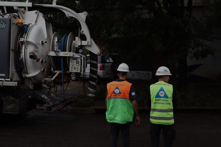 Temporal: Desde La Matanza informaron operativos para asistir a damnificados