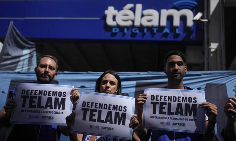 Las y los trabajadores de Télam rechazan el plan de retiros voluntarios propuesto por el Gobierno