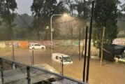 Se registran inundaciones por el temporal en el oeste