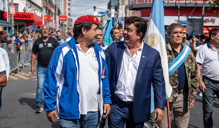 Espinoza anunció que este año más veteranos y familiares viajarán a Malvinas desde La Matanza