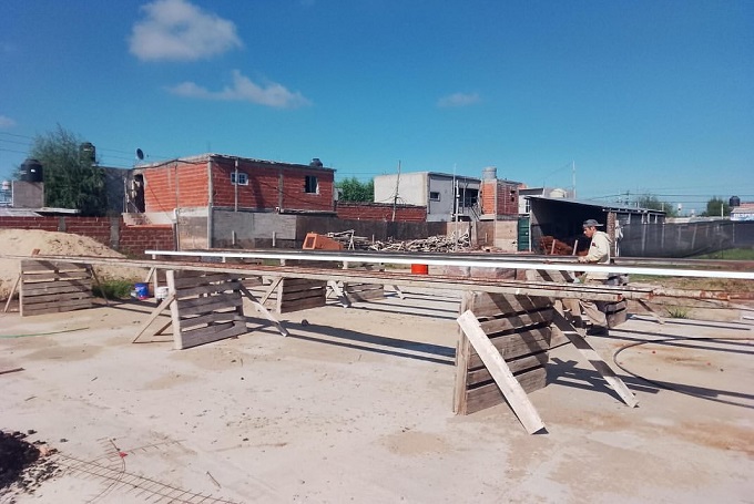 Moreno | Continúa las obras de ampliación de la Escuela Secundaria N°85