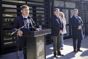 Merlo | Kicillof inauguró el nuevo edificio de la Escuela de Educación Especial N°502