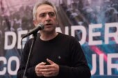 Andrés Larroque: “Tenemos que ganar la calle para frenar esta locura”