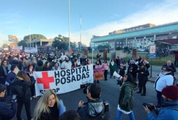 Nueva jornada de protestas contra los despidos en el Hospital Posadas
