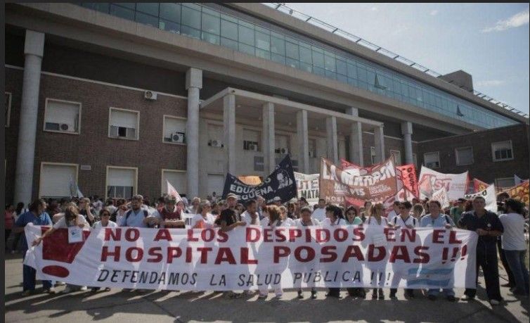 El gobierno de Milei despidió a más de un centenar de trabajadores del Hospital Posadas