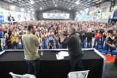 Máximo Kirchner en Hurlingham: masivo acto de apoyo a Cristina