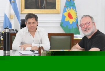 Fuerte respaldo de Axel Kicillof a Martín Sabbatella tras su salida del COMIREC