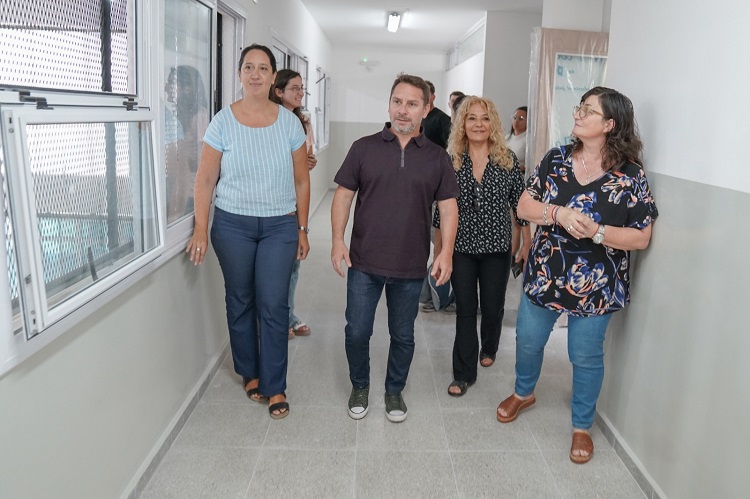 Pablo Descalzo: “Seguimos mejorando la infraestructura educativa en Ituzaingó”