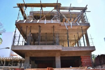 Continúan la construcción de 56 viviendas en El Palomar
