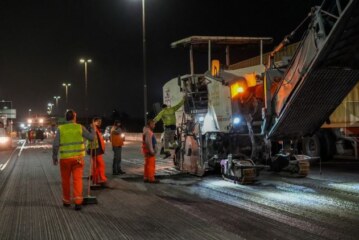Iniciaron las obras de repavimentación de la Autopista Buenos Aires – La Plata