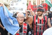 Todos por los jubilados: Las hinchadas acompañan la marcha de hoy