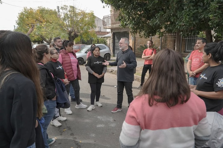 Nuevo Encuentro compartió el Día del Trabajador en varios puntos de Morón