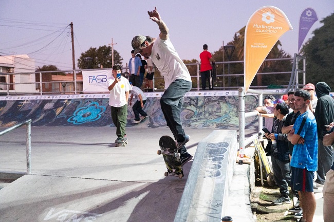 Final argentina de skate en Hurlingham