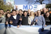Espinoza apuntó contra Milei: “Queremos una Argentina libre, pero libre de persecución, de coimas y de estafas”