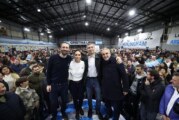 Hurlingham | Kirchner, Selci y Moreno en el lanzamiento de la candidatura de Lampreabe a concejal