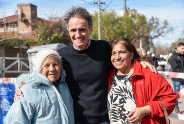 Katopodis recorrió obras en Ituzaingó y Moreno