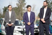 Kicillof junto a Selci presentaron nuevos patrulleros para Hurlingham