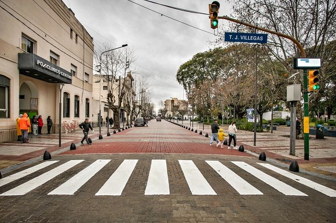 Ya está en funcionamiento la nueva semipeatonal de San Justo y los colectivos retomaron sus recorridos habituales