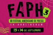 Llega la tercera edición del Festival Americano de Poesía en Hurlingham