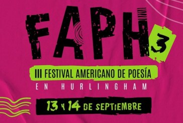 Llega la tercera edición del Festival Americano de Poesía en Hurlingham