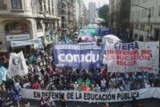 Paro Nacional Docente: Contundente marcha Federal Educativa