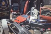 Golpe a un desarmadero de autos robados en La Matanza