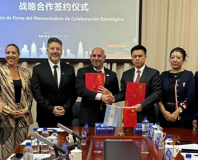 Merlo firmó un acuerdo económico y comercial con la provincia china de Fujian