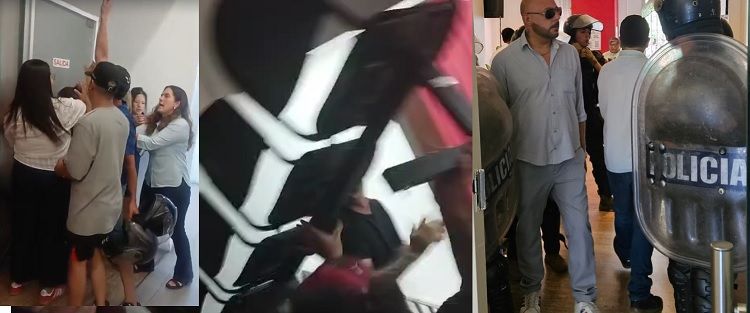 Día de furia en Morón: Incidentes con municipales por falta de pagos