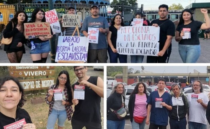 La izquierda recorre el Oeste con una campaña contra la reforma laboral